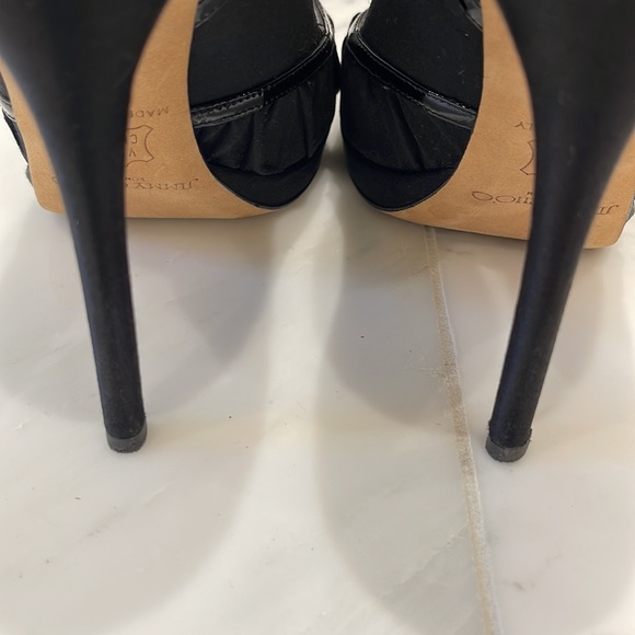 Jimmy Choo Peep Toe Pumps - Picture 5 of 6